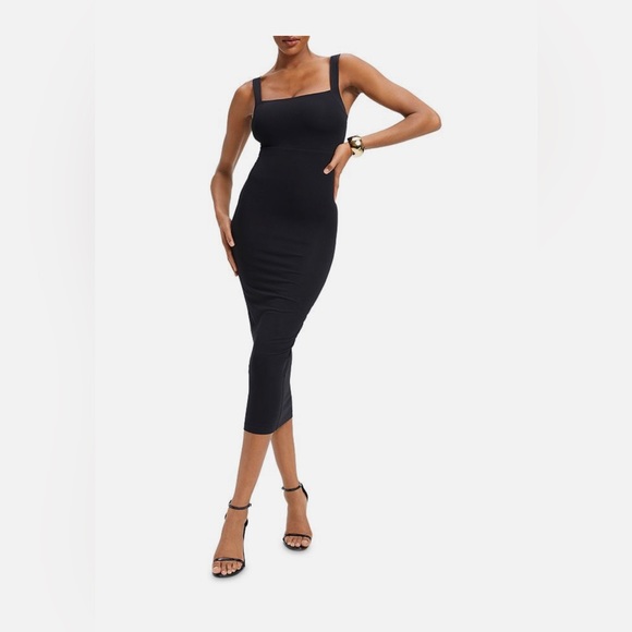 ankle length pencil dress High Neck Ankle-Grazing Skirt With A Center-Back Slit And Flora – John Paul Ataker shoulder pencil dress offers BLACK DRESS Vintage y2K 2000s Dress Color:Rosewater*